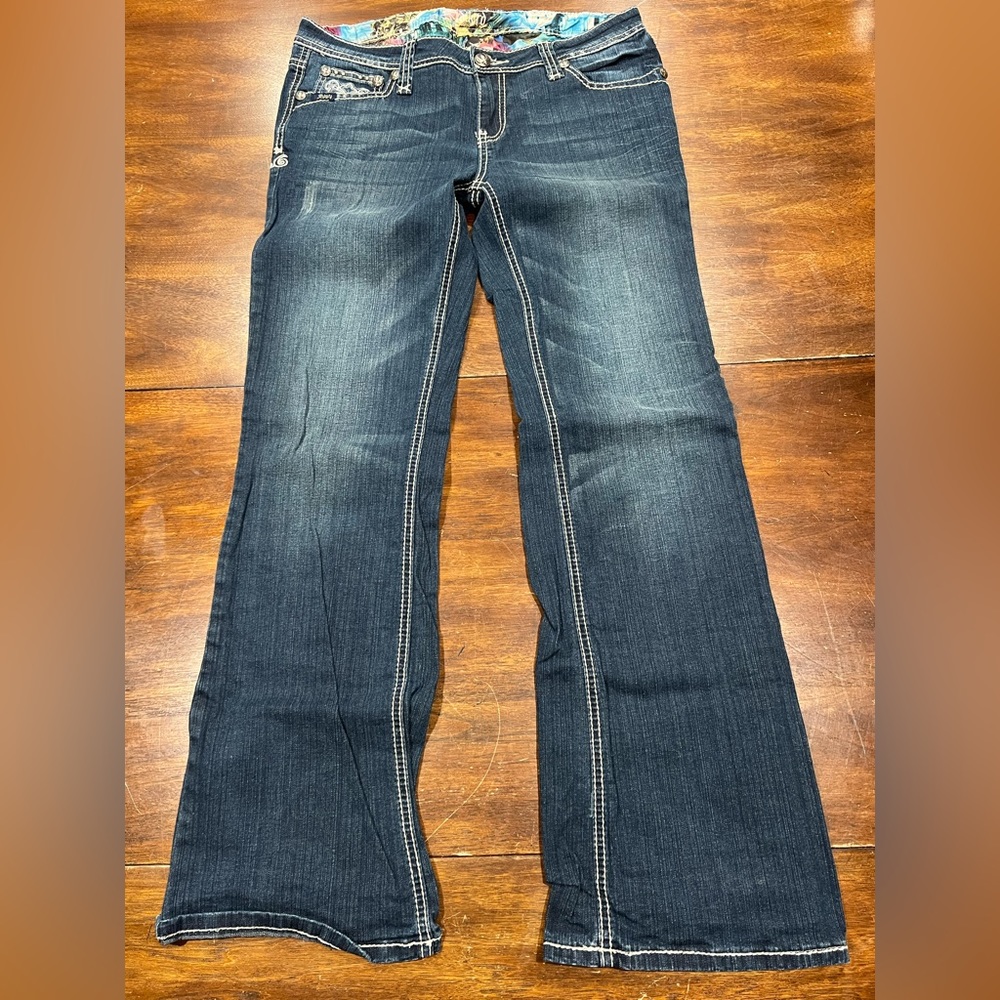 Womens ADIKTD jeans. Bootcut. Style #:ADJ1203449-R Size 12/W32 Inseam: 33 Reg